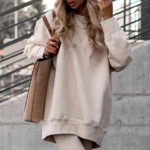 Boutique Crewneck Sweatshirt And Leggings Set